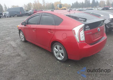 2014 Toyota Prius Five from USA, damaged, VIN JTDKN3DUXE1781278